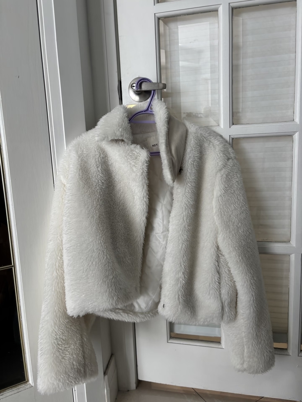 White Rabbit Faux Fur Jacket - Picture 3 of 3